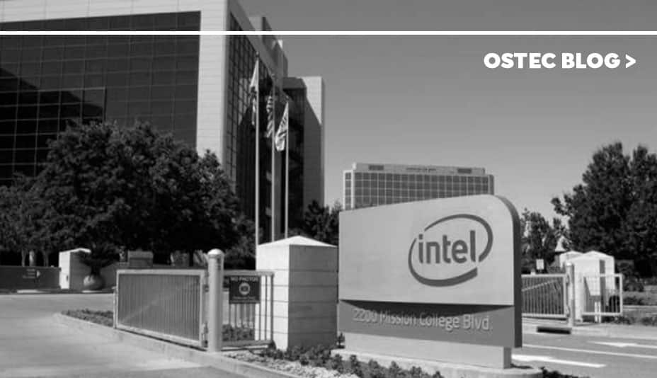 fachada da empresa Intel